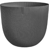 Elho Pflanzentopf Sereh Rund 47 cm Schwarz (47 x 40 cm)