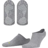 Falke Chaussettes gris chiné