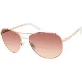 GUESS Lunettes de soleil 'Sonnenbrille' or rose