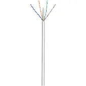 Goobay 68466 CAT 6 câble réseau, U/UTP, gris, 100 m - CU, AWG 23/1 (solid), LSZH