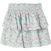 Name it Jupe bleu clair / vert / corail