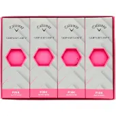 Callaway Supersoft 2025 Matte Pink Basic Balles de golf