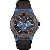 GUESS Gents Force Watch Marron Homme
