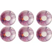 Villeroy & Boch Set d'avantages 6 pièces Mariefleur Basic Soucoupe moka/espresso Premium Porcelain multicolore 1041001430