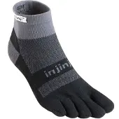 Injinji Chaussettes Run Midweight Mini-crew, gris, pointures 37-40, gris, pointures 37-40