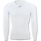 Joma Brama Classic Long Sleeve Base Layer Blanc 11-14 Years Enfants