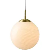 Halo Design Suspension , CANDY BALL, dimmable, Blanc, Salon / séjour, Verre, Design