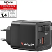 Verbatim 32217 Usb-c Wall Charger Noir