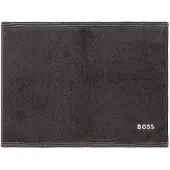 BOSS Tapis de bain en coton avec logo brodé contrastant