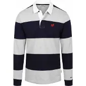Mcgregor Rugbyshirt Marine Olive Gris