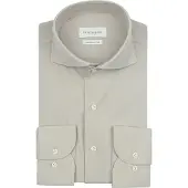 Profuomo Chemise 'Japanese Knitted' gris clair