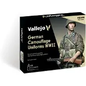 Vallejo 70261 German Camouflage Uniforms WWII (16 x 18 ml) (18 ml)