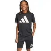 Adidas T-Shirt fonctionnel 'TR-ES' noir / blanc