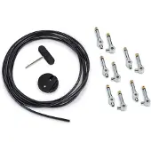 Rockboard PatchWorks Solderless SET 3 m Straight - Bent Patch Cable (câble de raccordement droit - coudé)