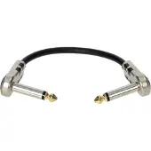 Klotz Patch 15 cm Coudé Embouts Plaqué Or