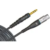 D'addario And Co Gamme Custom XLR Femelle Vers 1/4" 3 M