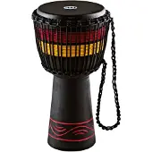 Meinl African Style Fire Series 10 Rope Tuned Wood Djembe M
