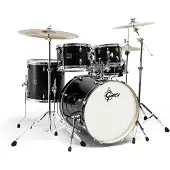 Gretsch drums Gretsch Energy 20" Drum Kit w/ Hardware & Paiste 101 Set Black