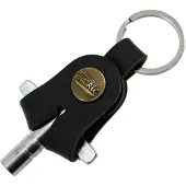 Tackle Instrument Supply Co Clé Accordage + Porte Clé Cuir - Noir