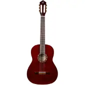Ortega 4-4 R131 Solid Cedar Slim Neck Burgundy