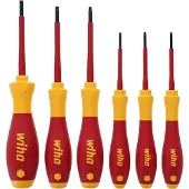 Wiha - Jeu de tournevis TORX 6 pièces testé VDE