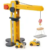 Mentari Big Yellow Crane (mt7905) Doré Enfants