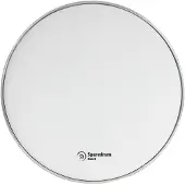 SpareDrum M3W10 Peau 10" Mute 3 Plis Mesh Silencieuse Blanc
