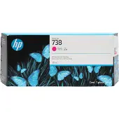HP 738 (676M7A) - Magenta - Cartouche d'encre - Grande capacité