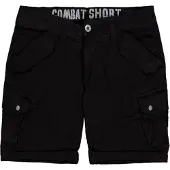 Alpha industries Pantalon cargo 'Combat' noir / blanc