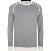 Felix Hardy Pull-over écru / gris foncé
