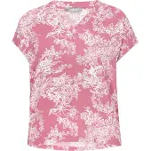 FELIPA Chemisier 'Fashion Look' rose / blanc