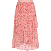 Faina Jupe vert / corail / rouge