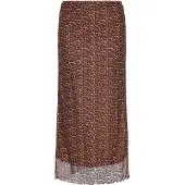 Mymo Jupe 'Fashion Look' beige / marron