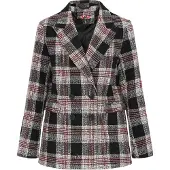 MyMo ROCKS Blazer gris clair / rouge / noir