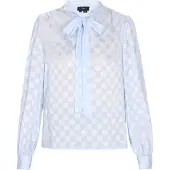 Faina Chemisier bleu clair