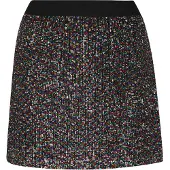 Mymo Jupe vert / rouge / noir / argent