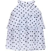 Faina Chemisier 'Fashion Look' bleu pastel / noir