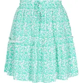 Mymo Jupe turquoise / blanc