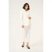 Kaffe Blazer 'KASakura' blanc cassé