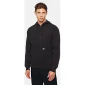 Dickies Hommes, Gilet, Midweight Full Zip Fleece Hoodie Regular, Noir, (L)