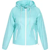 Mymo Veste mi-saison turquoise