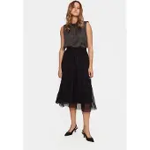 Saint tropez Jupe 'Coral' noir