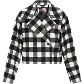 MyMo ROCKS Blazer gris clair / noir / blanc