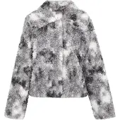 IZIA Veste mi-saison gris / gris clair / blanc