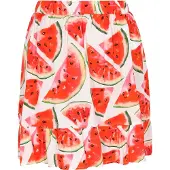 Mymo Jupe vert / rouge / melon / blanc