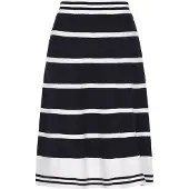 Dreimaster Maritim Jupe marine / blanc