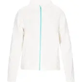 MO Veste de survêtement aqua / blanc