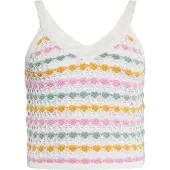 Ebeeza Haut jaune / menthe / rose / blanc cassé