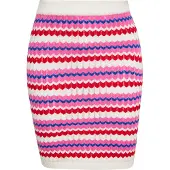 Ebeeza Jupe bleu / rose / rouge / blanc