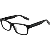 FILA Lunettes de soleil homme - - Noir brillant - Acétate - Rectangulaire - 52 mm - Classique - Adulte - 145 mm - 15 mm